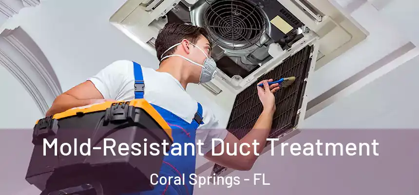 Mold-Resistant Duct Treatment Coral Springs - FL